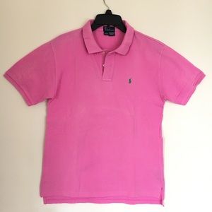 Polo Ralph Lauren Boys Pink Polo Shirt Size Extra Large (XL)